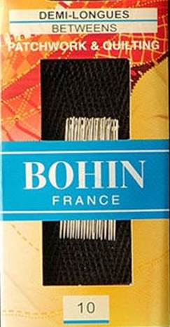 AGUJA BOHIN PATCHWORK & QUILTING Nº 10 (x20)